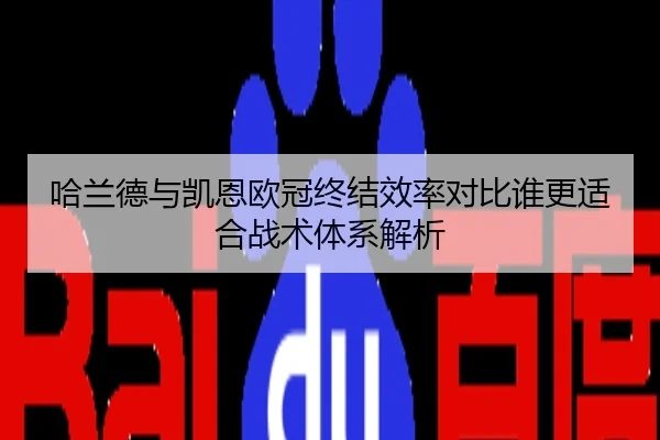 哈兰德与凯恩欧冠终结效率对比谁更适合战术体系解析